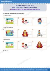 Đề thi học kì 2 Tiếng Anh 2 iLearn Smart Start - Đề số 2